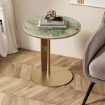 Casaconer | ソファーサイドテーブル・セラミック天板・サイドボード・コーヒー テーブル・高さ60・2色天板・3色脚・おしゃれ