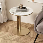 Casaconer | ソファーサイドテーブル・セラミック天板・サイドボード・コーヒー テーブル・高さ60・2色天板・3色脚・おしゃれ