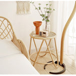Casaconer | センターテーブル・ラタン・ナチュラル・北欧・シンプル・リビングテーブル・リビング