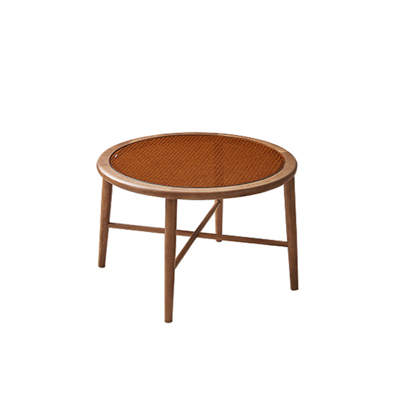 Casaconer | センターテーブル・ガラス・ラタン調・おしゃれ・北欧・モダン・ナチュラル・収納・リビングテーブル・リビング・幅70