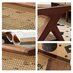 Casaconer | センターテーブル・ラタン・ナチュラル・北欧・シンプル・リビングテーブル・リビング