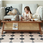 Casaconer | センターテーブル・ラタン・ナチュラル・北欧・シンプル・リビングテーブル・リビング