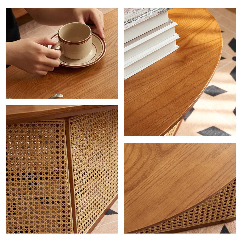 Casaconer | センターテーブル・ラタン・ナチュラル・北欧・シンプル・リビングテーブル・リビング