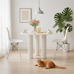 Casaconer | ダイニングチェア・2脚セット/4脚セット・リビング・椅子・おしゃれ・食卓用・コンパクト・シンプル・白・7日内出荷