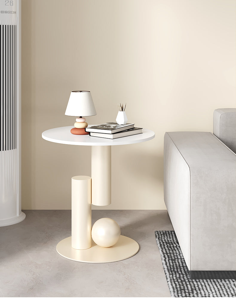 Casaconer | ローテーブル丸テーブル・センターテーブル・ソファテーブル・リビング・ライトリュクス・コンパクト