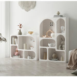 Casaconer | 完成品・オープンラック・白・スリム・大容量・オープンラック・a4ラック・棚・ディスプレイラック・収納棚・リビングボード・本棚・キャビネット・高さ120・オープン・シェルフ・キッチンラック・北欧・収納・北欧風・ラック・マガジンラック・ホワイト・韓国風