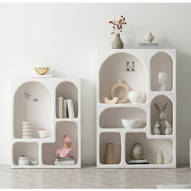 Casaconer | 完成品・オープンラック・白・スリム・大容量・オープンラック・a4ラック・棚・ディスプレイラック・収納棚・リビングボード・本棚・キャビネット・高さ120・オープン・シェルフ・キッチンラック・北欧・収納・北欧風・ラック・マガジンラック・ホワイト・韓国風