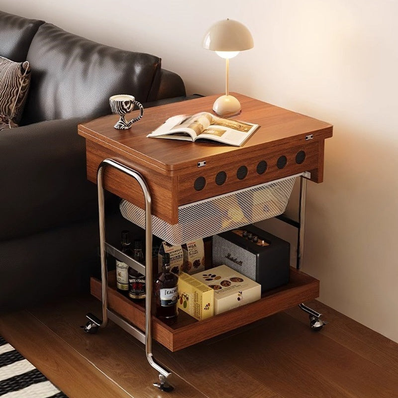 Casaconer | ダイニングテーブル・折りたたみ・収納付き・キャスター付き・作業台・バタフライテーブル・折り畳みテーブル・多機能テーブル・ワークデスク