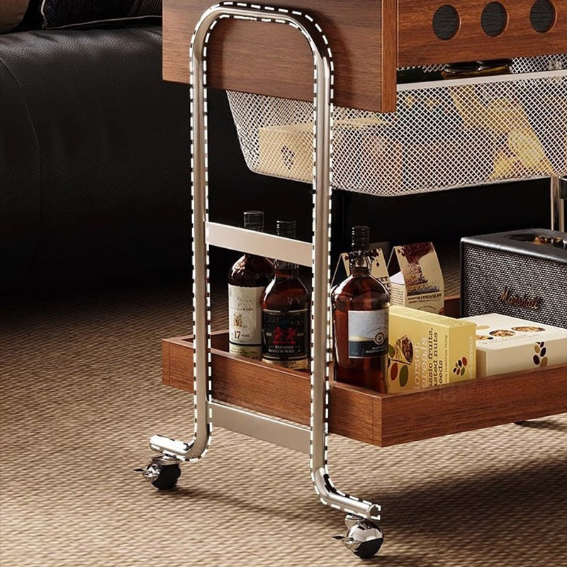 Casaconer | ダイニングテーブル・折りたたみ・収納付き・キャスター付き・作業台・バタフライテーブル・折り畳みテーブル・多機能テーブル・ワークデスク