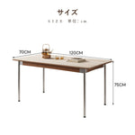 ダイニングテーブル セラミック天板 140 120 160 180 2人用 4人掛け 6人掛け セラミックテーブル テーブル リビングテーブル 石目調高級 韓国風 北欧 お手入れ簡単 おしゃれ 韓国風