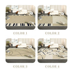 Casaconer | カーペット・厚手・洗えるラグ・滑り止め付・床暖房・北欧・シンプル・160×230・200×300