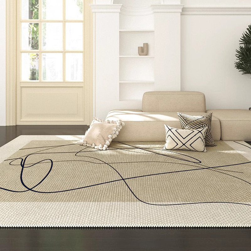 Casaconer | カーペット・厚手・洗えるラグ・滑り止め付・床暖房・北欧・シンプル・160×230・200×300