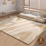 Casaconer | カーペット・厚手・洗えるラグ・滑り止め付・床暖房・北欧・シンプル・160×230・200×300