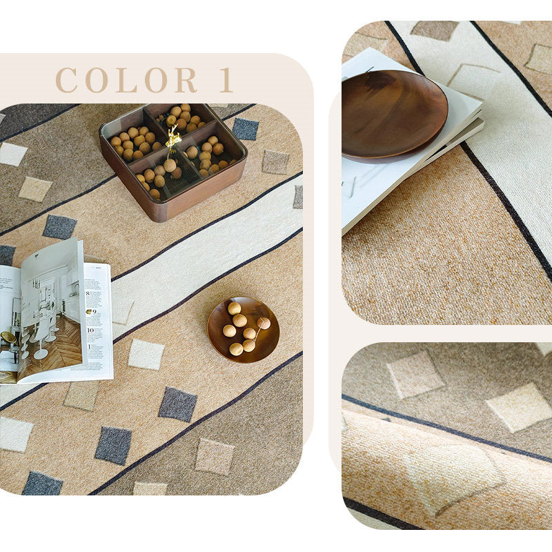 Casaconer | カーペット・厚手・洗えるラグ・滑り止め付・床暖房・北欧・シンプル・160×230・200×300