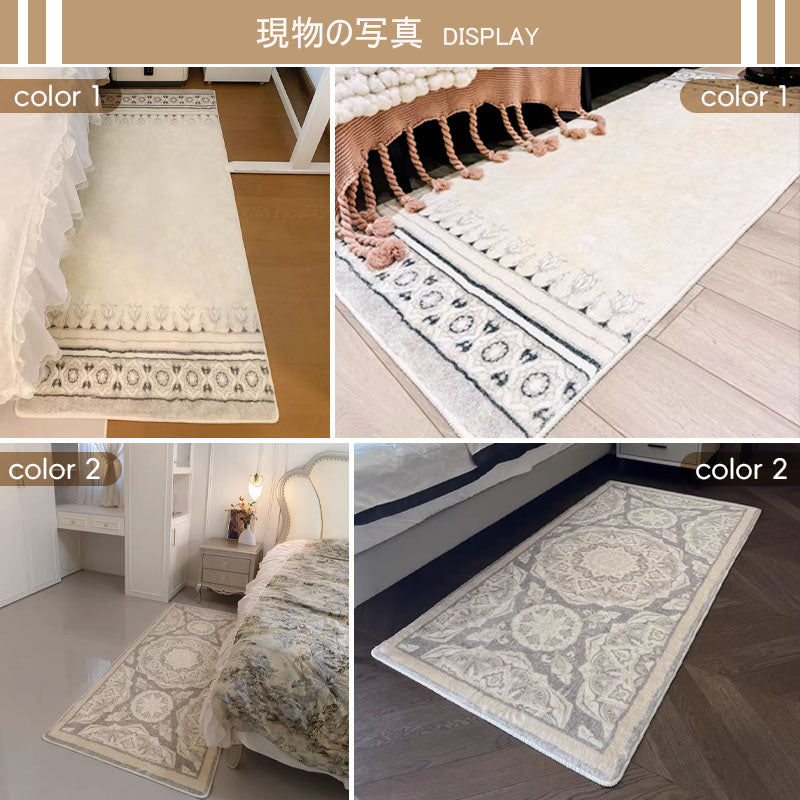 Casaconer | カーペット・厚手・洗えるラグ・滑り止め付・床暖房・北欧・シンプル・160×230・200×300