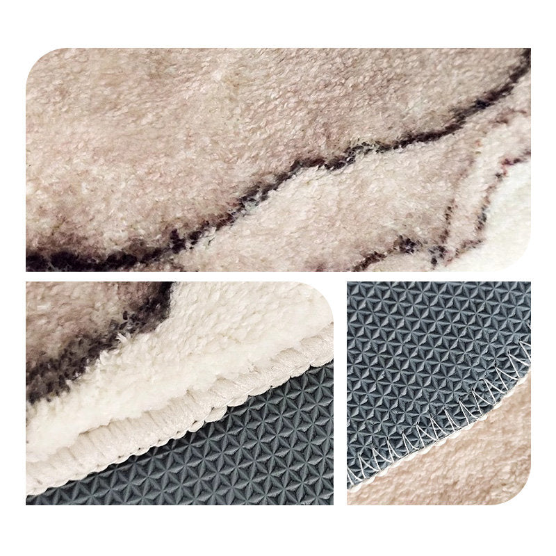 Casaconer | カーペット・2畳・オールシーズン・洋室・洋風・厚手・ラグ・ラグマット・オールシーズン・洗えるラグ・滑り止め付・絨毯・高級・洗濯・ウォッシャブル・床暖房・北欧・西海岸・シンプル・厚み・直径100・160・200