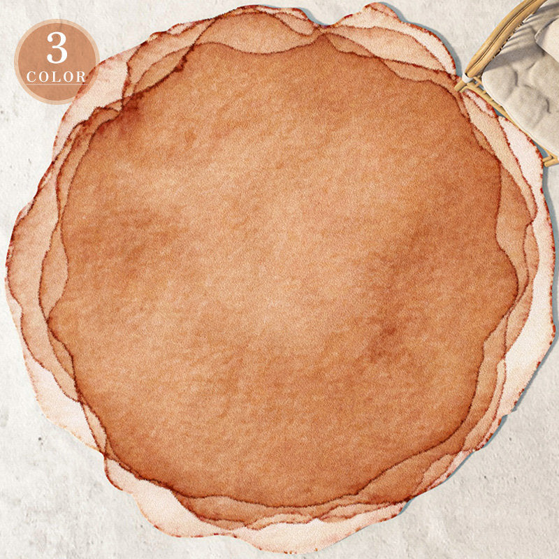 Casaconer | カーペット・2畳・オールシーズン・洋室・洋風・厚手・ラグ・ラグマット・オールシーズン・洗えるラグ・滑り止め付・絨毯・高級・洗濯・ウォッシャブル・床暖房・北欧・西海岸・シンプル・厚み・直径100・160・200