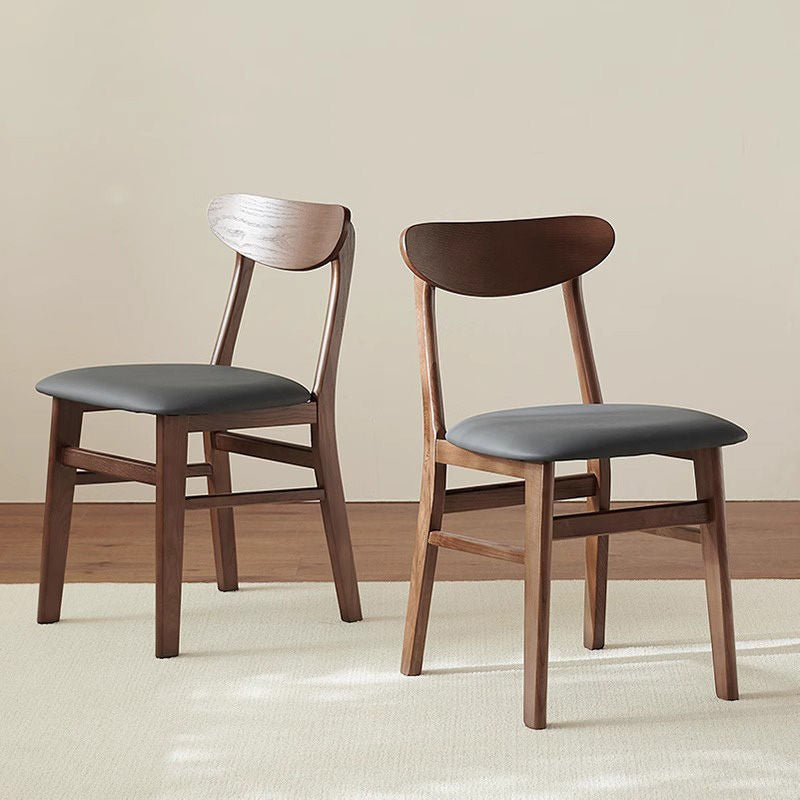 Casaconer | ダイニングチェア・天然木・レザー・木製・北欧・おしゃれ・ナチュラル・韓国風・ダイニング・ダイニングチェアー・4脚セット・2脚セット
