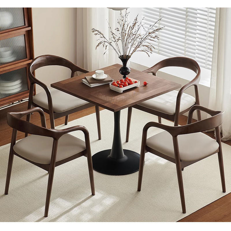 Casaconer | ダイニングチェア・天然木・レザー・木製・北欧・おしゃれ・ナチュラル・韓国風・ダイニング・ダイニングチェアー・4脚セット・2脚セット