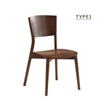 Casaconer | ダイニングチェア・天然木・レザー・木製・北欧・おしゃれ・ナチュラル・韓国風・ダイニング・ダイニングチェアー・4脚セット・2脚セット