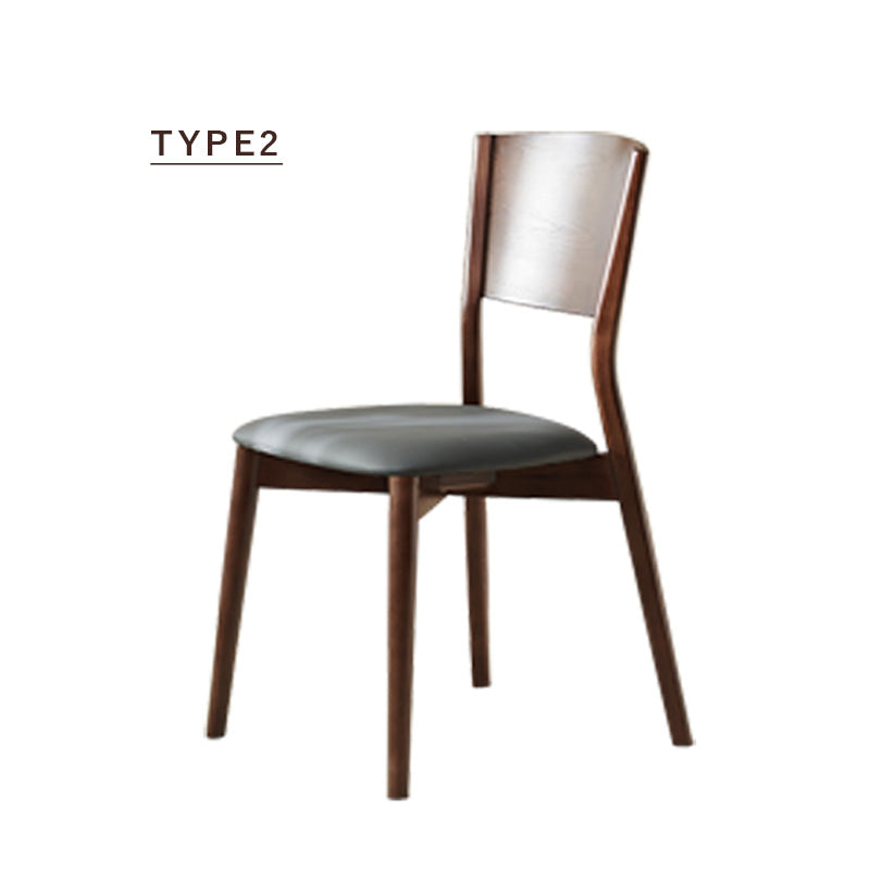 Casaconer | ダイニングチェア・天然木・レザー・木製・北欧・おしゃれ・ナチュラル・韓国風・ダイニング・ダイニングチェアー・4脚セット・2脚セット