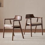 Casaconer | ダイニングチェア・天然木・レザー・木製・北欧・おしゃれ・ナチュラル・韓国風・ダイニング・ダイニングチェアー・4脚セット・2脚セット