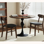 Casaconer | テーブル・丸・カフェテーブル・80cm・100cm・ダイニングテーブル・丸テーブル・2人・4人掛け用・木製・無垢