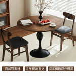 テーブル・丸・カフェテーブル・80cm・100cm・ダイニングテーブル・丸テーブル・2人・4人掛け用・木製・無垢