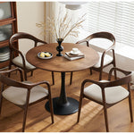 Casaconer | テーブル・丸・カフェテーブル・80cm・100cm・ダイニングテーブル・丸テーブル・2人・4人掛け用・木製・無垢