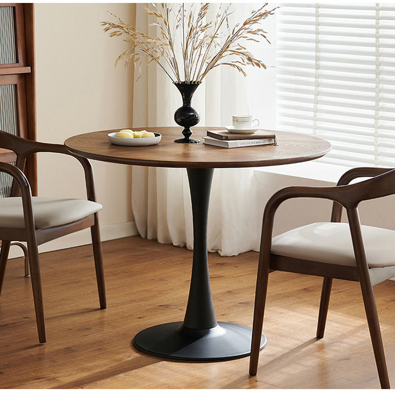 Casaconer | テーブル・丸・カフェテーブル・80cm・100cm・ダイニングテーブル・丸テーブル・2人・4人掛け用・木製・無垢