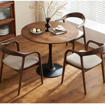 Casaconer | テーブル・丸・カフェテーブル・80cm・100cm・ダイニングテーブル・丸テーブル・2人・4人掛け用・木製・無垢