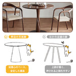 Casaconer | カフェテーブル・おしゃれ・ナチュラル・モダン・ダイニングテーブル・4人掛け