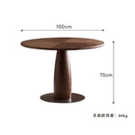 Casaconer | ダイニングテーブル・丸テーブル・60・80・100・120・丸形・円型・天然木