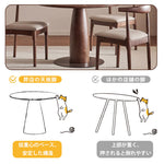 Casaconer | ダイニングテーブル・丸テーブル・60・80・100・120・丸形・円型・天然木