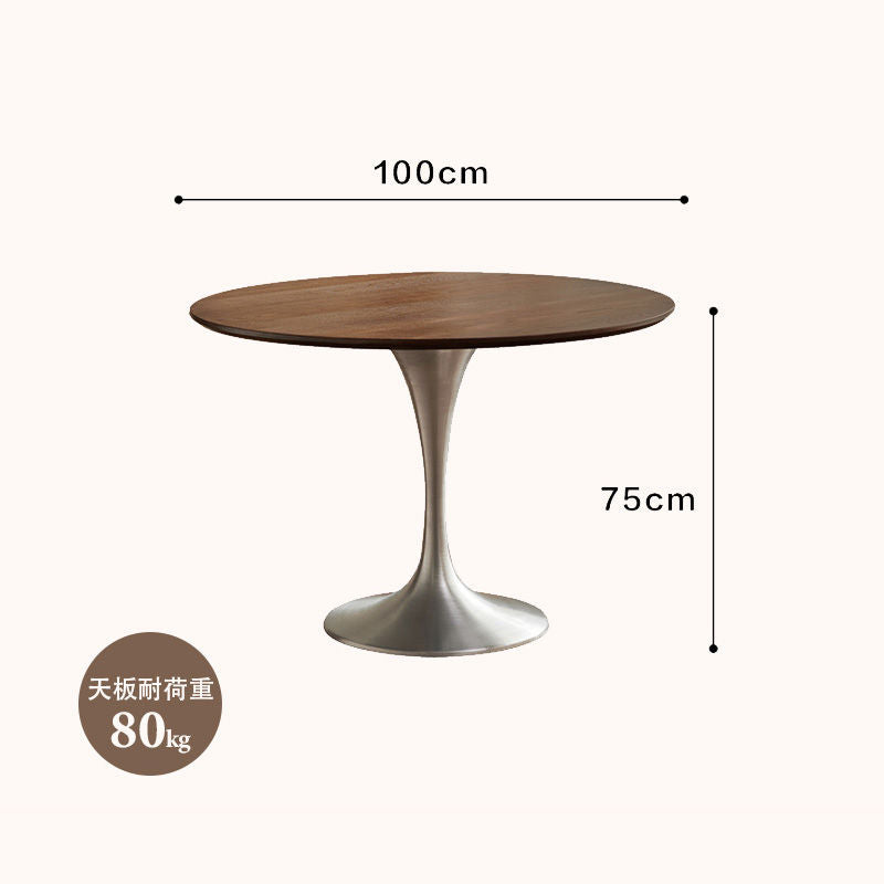 Casaconer | ダイニングテーブル・丸テーブル・円形・丸・カフェテーブル・円型・80cm・100cm・120cm・2人・3人・4人掛け・北欧・木製・天然木・無垢