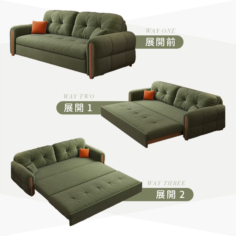 Casaconer | ソファーベッド・北欧・モダン・おしゃれ・リビングソファー・ダイニングソファー・3人掛け