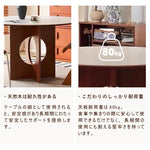 Casaconer | ダイニングテーブル・丸・白・円形・円卓・直径80・100・120・丸テーブル・2人・3人掛け・セラミック