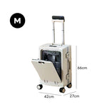 Casaconer | スーツケース・キャリーケース・軽量・静音キャスター・ダブルファスナー・大容量・旅行・出張