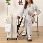 Casaconer | スーツケース・キャリーケース・軽量・静音キャスター・ダブルファスナー・大容量・旅行・出張