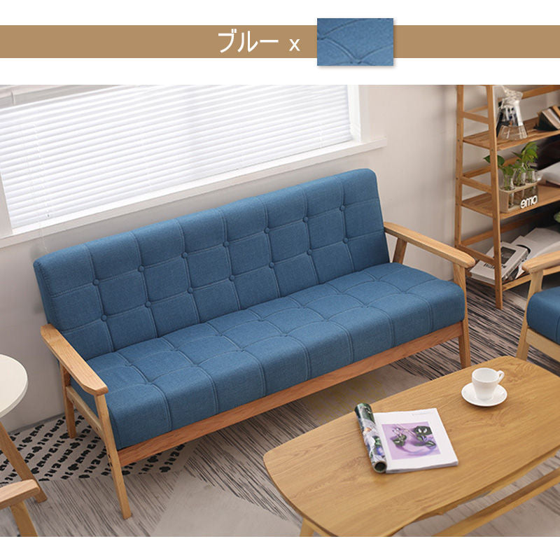 ソファ,2人掛け,3人掛け,ファブリック,ソファー ,シンプル,北欧風,1人暮らし,おしゃれ,カラー,ブルー