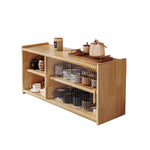 Casaconer | 食器棚・スリム・一人暮らし・ロータイプ・幅63cm・ミニ食器棚・キッチン・卓上・おしゃれ・木製