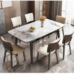 Casaconer | 伸縮ダイニングテーブル・セラミックテーブル・セラミック天板・幅140・6人掛け