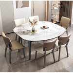 Casaconer | 伸縮ダイニングテーブル・セラミックテーブル・セラミック天板・幅140・6人掛け