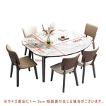 Casaconer | 伸縮ダイニングテーブル・セラミックテーブル・セラミック天板・幅140・6人掛け