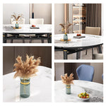 Casaconer | 伸縮ダイニングテーブル・セラミックテーブル・セラミック天板・幅140・6人掛け