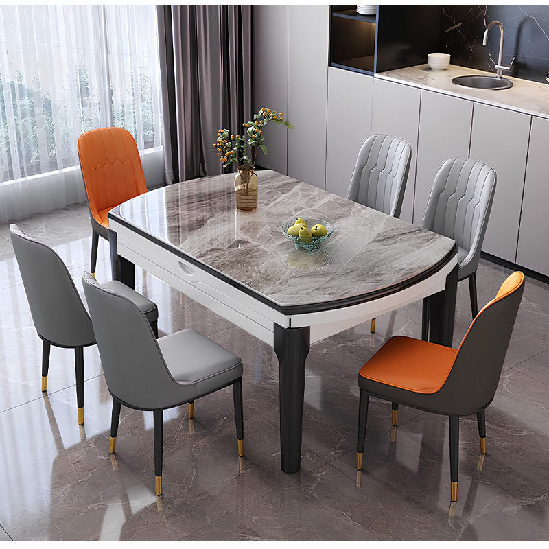 Casaconer | 伸縮ダイニングテーブル・セラミック天板・長方形