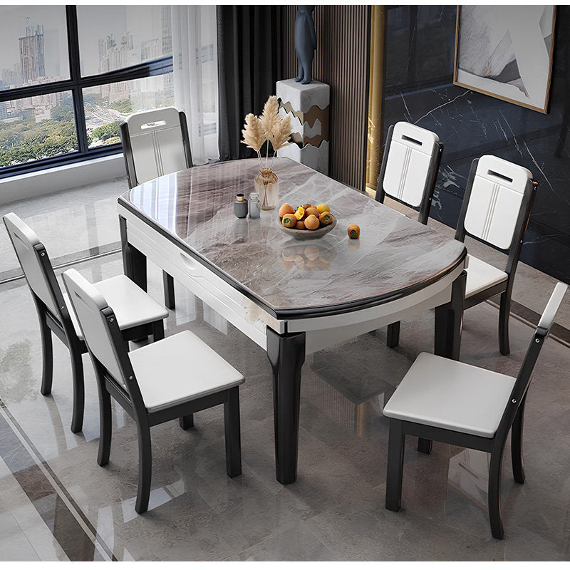 Casaconer | 伸縮ダイニングテーブル・セラミック天板・長方形