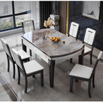 Casaconer | 伸縮ダイニングテーブル・セラミック天板・長方形