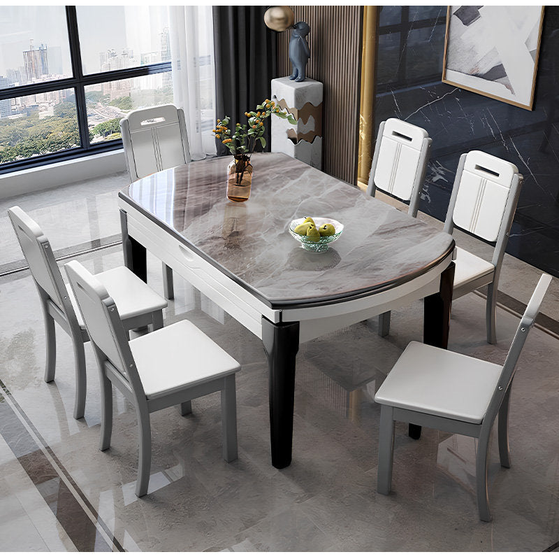 Casaconer | 伸縮ダイニングテーブル・セラミック天板・長方形