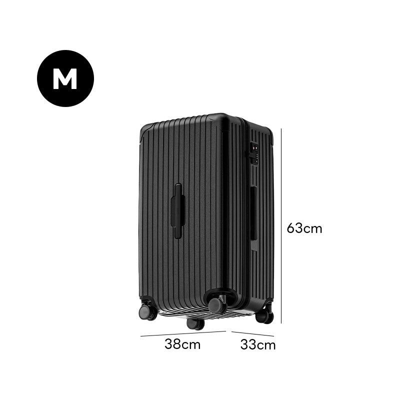 Casaconer | スーツケース・キャリーケース・軽量・静音キャスター・ダブルファスナー・大容量・旅行・出張